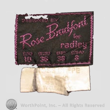 Clothing label : Radley.