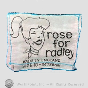 Clothing label : Radley.
