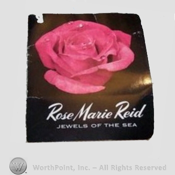 Clothing label : Rose Marie Reid.