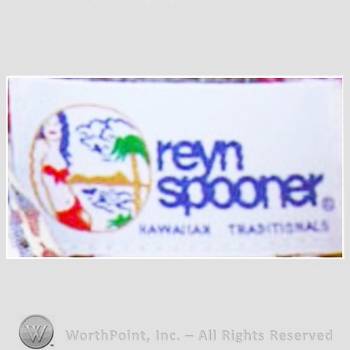 Clothing label : Reyn Spooner.