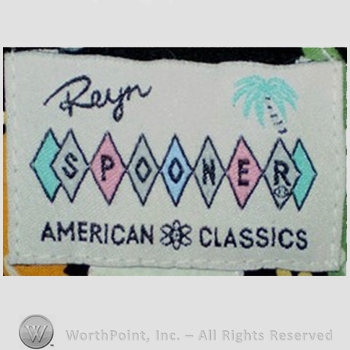 Clothing label : Reyn Spooner.