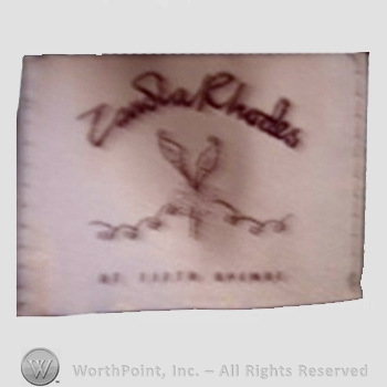 Clothing label : Zandra Rhodes.