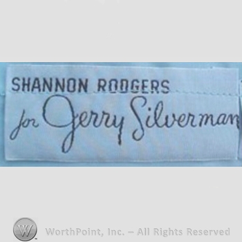 Clothing label : Shannon Rodgers.