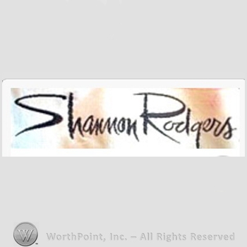 Clothing label : Shannon Rodgers.