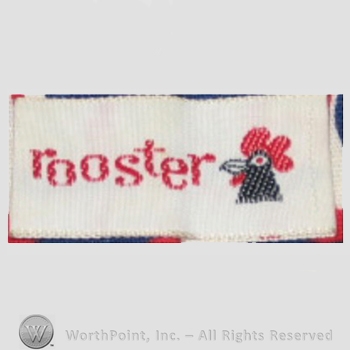 Clothing label : Rooster.