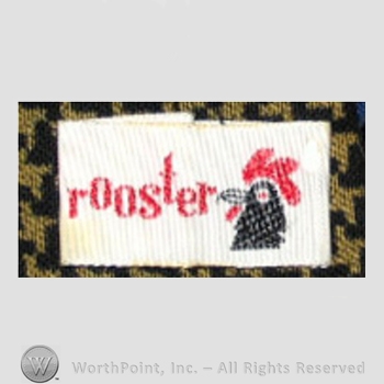 Clothing label : Rooster.