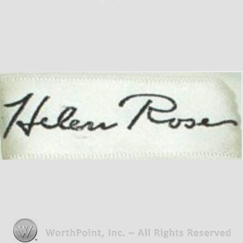 Clothing label : Helen Rose.