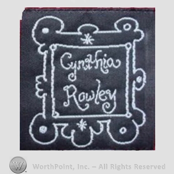 Clothing label : Cynthia Rowley.