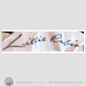 Clothing label : Lillie Rubin.