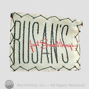 Clothing label : Rusan's.