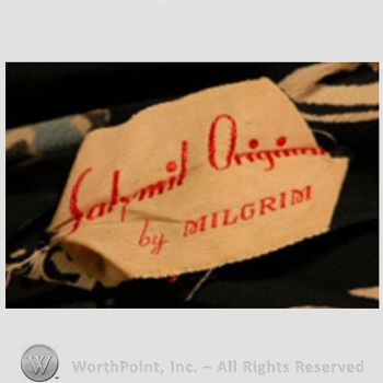 Clothing label : Salymil.