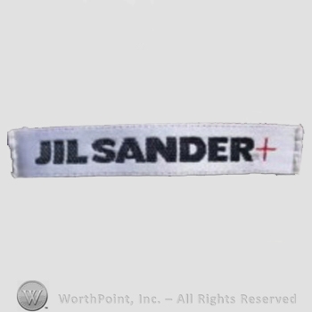 Clothing label : Jil Sander.