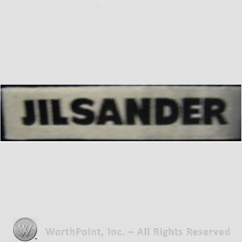 Clothing label : Jil Sander.