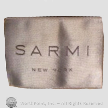 Clothing label : Ferdinando Sarmi.