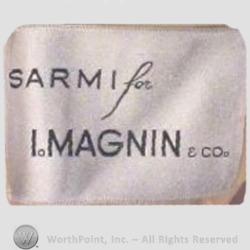 Clothing label : Ferdinando Sarmi.