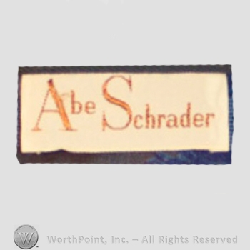Clothing label : Abe Schrader.