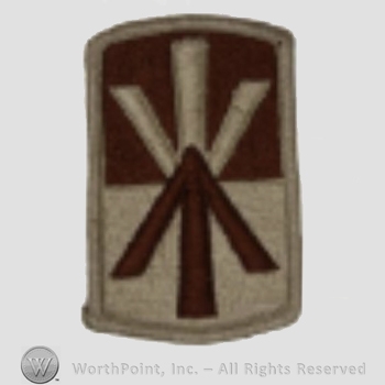 US Army Shoulder Sleeve Insignia: 11th Air Defense Artillery Brigade.