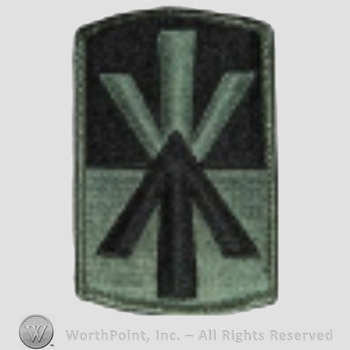US Army Shoulder Sleeve Insignia: 11th Air Defense Artillery Brigade.
