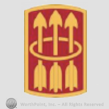 US Army Shoulder Sleeve Insignia: 30th Air Defense Artillery Brigade.
