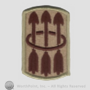US Army Shoulder Sleeve Insignia: 30th Air Defense Artillery Brigade.