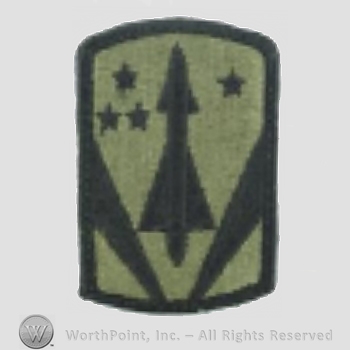 US Army Shoulder Sleeve Insignia: 31st Air Defense Artillery Brigade.