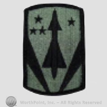 US Army Shoulder Sleeve Insignia: 31st Air Defense Artillery Brigade.
