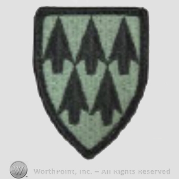 US Army Shoulder Sleeve Insignia: 32nd Air and Missile Defense Command.