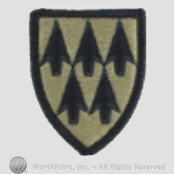 US Army Shoulder Sleeve Insignia: 32nd Air and Missile Defense Command.