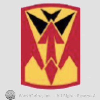 US Army Shoulder Sleeve Insignia: 35th Air Defense Artillery Brigade.