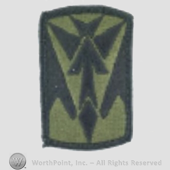 US Army Shoulder Sleeve Insignia: 35th Air Defense Artillery Brigade.