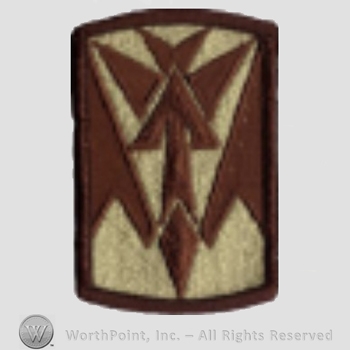 US Army Shoulder Sleeve Insignia: 35th Air Defense Artillery Brigade.