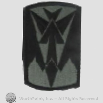 US Army Shoulder Sleeve Insignia: 35th Air Defense Artillery Brigade.