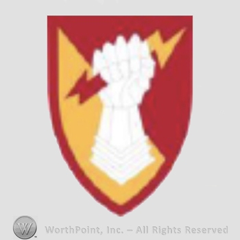 US Army Shoulder Sleeve Insignia: 38th Air Defense Artillery Brigade.