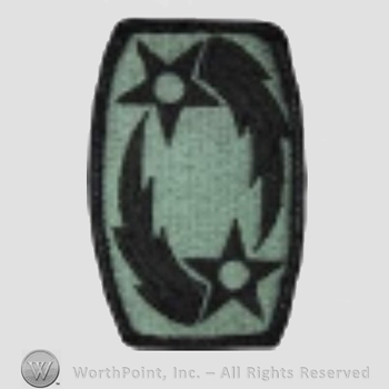 US Army Shoulder Sleeve Insignia: 69th Air Defense Artillery Brigade.