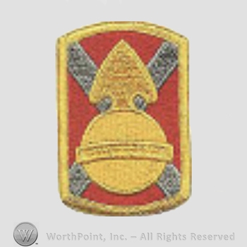 US Army Shoulder Sleeve Insignia: 107th Air Defense Artillery Brigade.