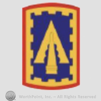 US Army Shoulder Sleeve Insignia: 108th Air Defense Artillery Brigade.