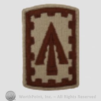 US Army Shoulder Sleeve Insignia: 108th Air Defense Artillery Brigade.