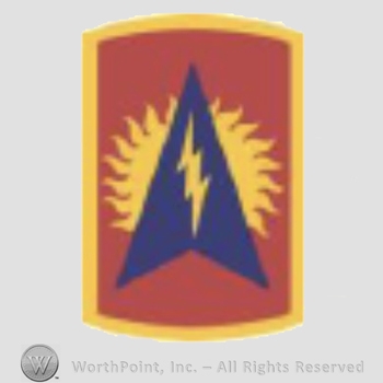 US Army Shoulder Sleeve Insignia: 164th Air Defense Artillery Brigade.