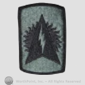 US Army Shoulder Sleeve Insignia: 164th Air Defense Artillery Brigade.