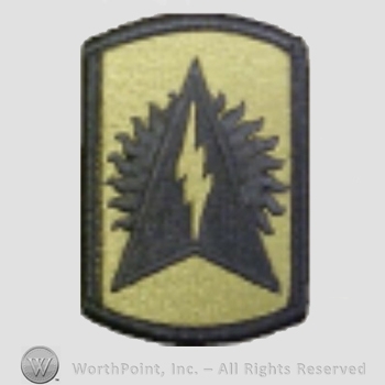 US Army Shoulder Sleeve Insignia: 164th Air Defense Artillery Brigade.