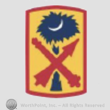 US Army Shoulder Sleeve Insignia: 263rd Air and Missile Defense Command.