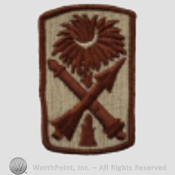 US Army Shoulder Sleeve Insignia: 263rd Air and Missile Defense Command.