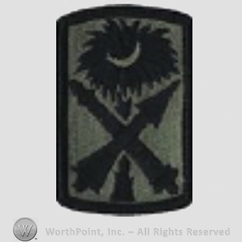 US Army Shoulder Sleeve Insignia: 263rd Air and Missile Defense Command.
