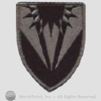 US Army Shoulder Sleeve Insignia: 357th Air and Missile Defense Detachment.