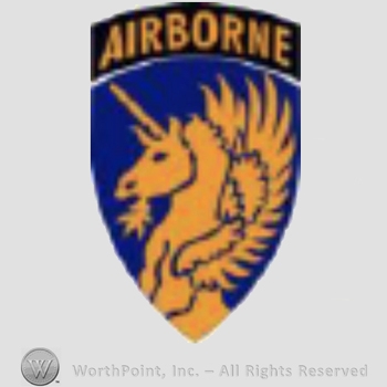 US Army Shoulder Sleeve Insignia: 13rd Airborne Division.