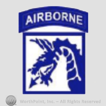 US Army Shoulder Sleeve Insignia: 18th Airborne Corps.