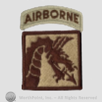 US Army Shoulder Sleeve Insignia: 18th Airborne Corps.