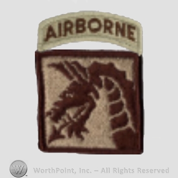 US Army Shoulder Sleeve Insignia: 18th Airborne Corps.