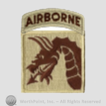 US Army Shoulder Sleeve Insignia: 18th Airborne Corps.