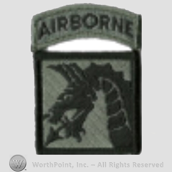 US Army Shoulder Sleeve Insignia: 18th Airborne Corps.